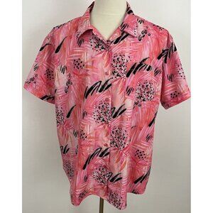 RSVLTS Women's 4XL Shirt La Croy Strawberry Margarita Kunuflex